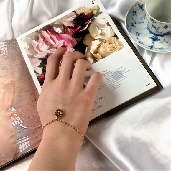 Christian Dior Vintage ”CD”hexagon logo bracelet, - Picture 7 of 7